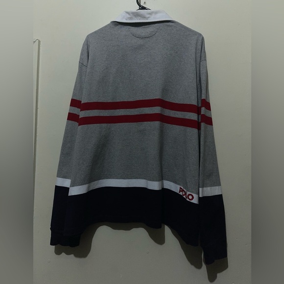 NWOT Mens Classic Fit Polo Ralph Lauren Long Sleeve pullover Polo rugby Jersey - Picture 2 of 16